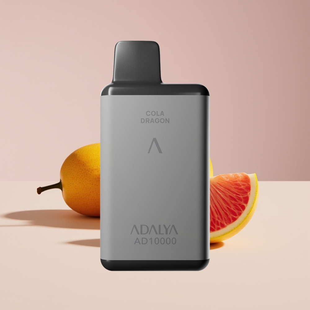Adalya AD 10000 Puffs Disposable Vape Australia Wholesale - Space Gray, USB-C, 14ml 2% Nicotine