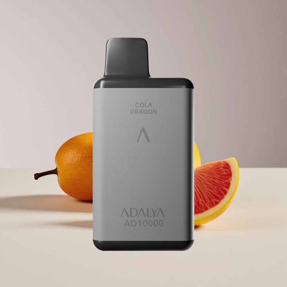 Adalya AD 10000 Puffs Disposable Vape Australia Wholesale - Space Gray, USB-C Rechargeable, 14ml E-liquid