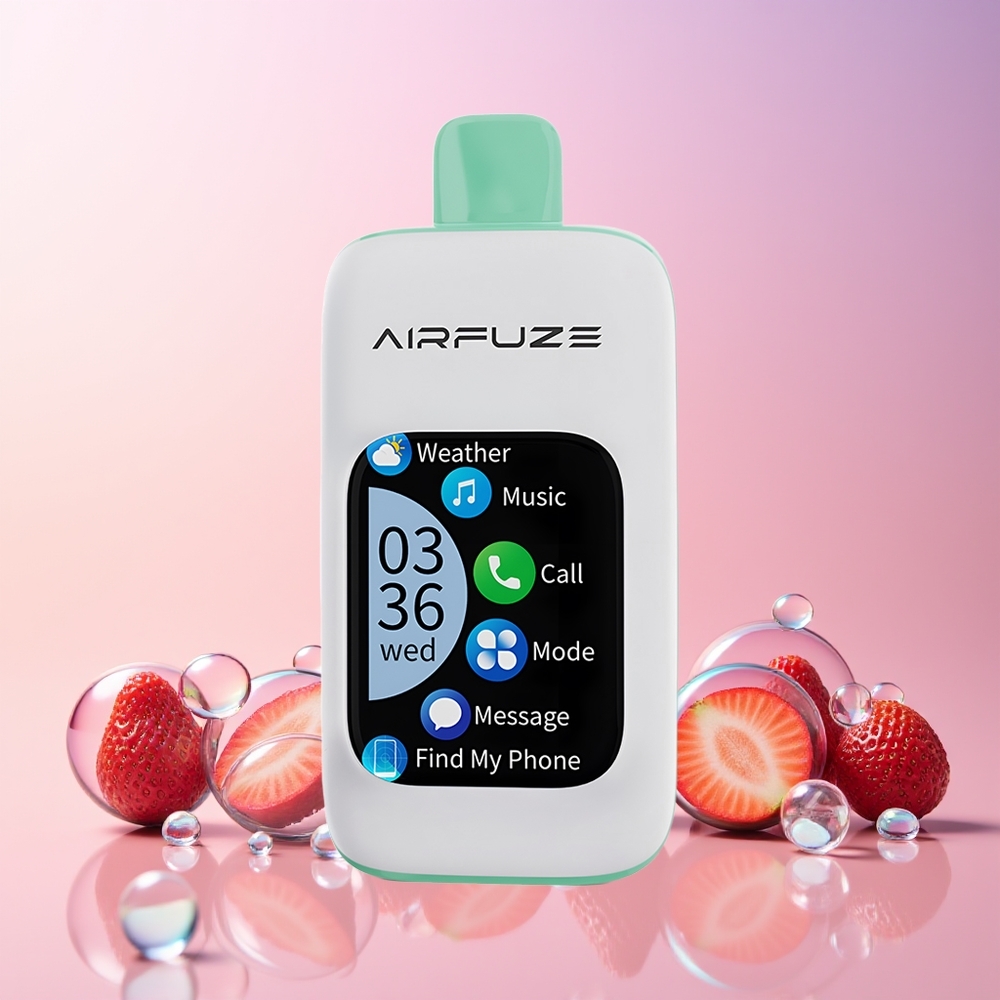 AirFuze Smart 30000 Puffs Disposable Vape – 5% Nicotine, 900mAh Type-C, 2.01" Touch Screen | Australia Wholesale