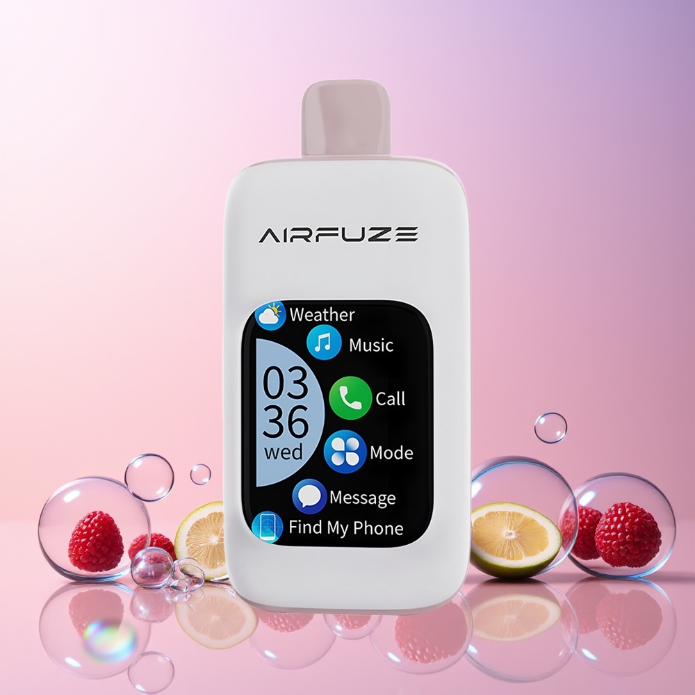 Australia Wholesale AirFuze Smart 30000 Puffs Disposable Vape – 5% Nicotine, 900mAh Battery, Type-C Charging, Berry Burst