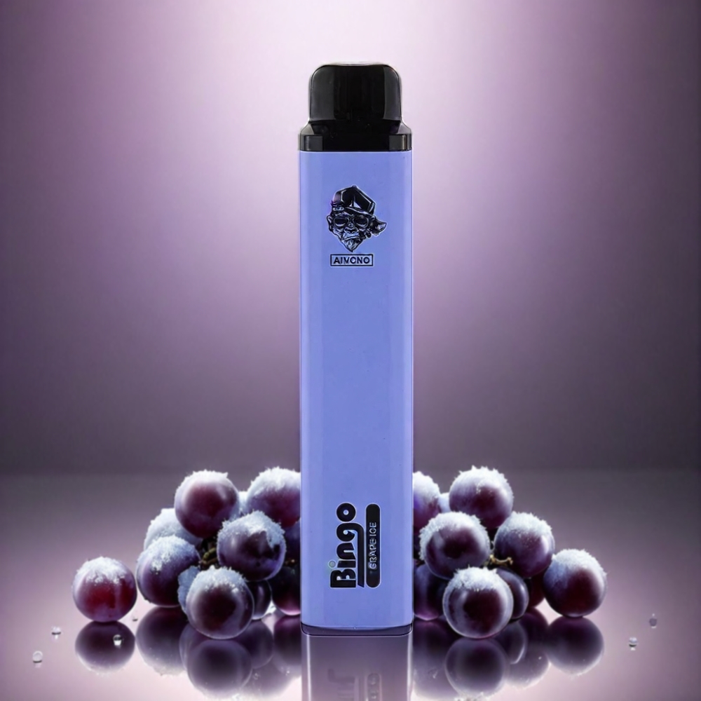 Aivono Aim Bingo 4000 Puffs Vape - Grape Ice