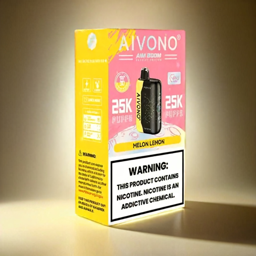 Aivono Aim Boom 25000 Puffs Disposable Vape Melon Lemon