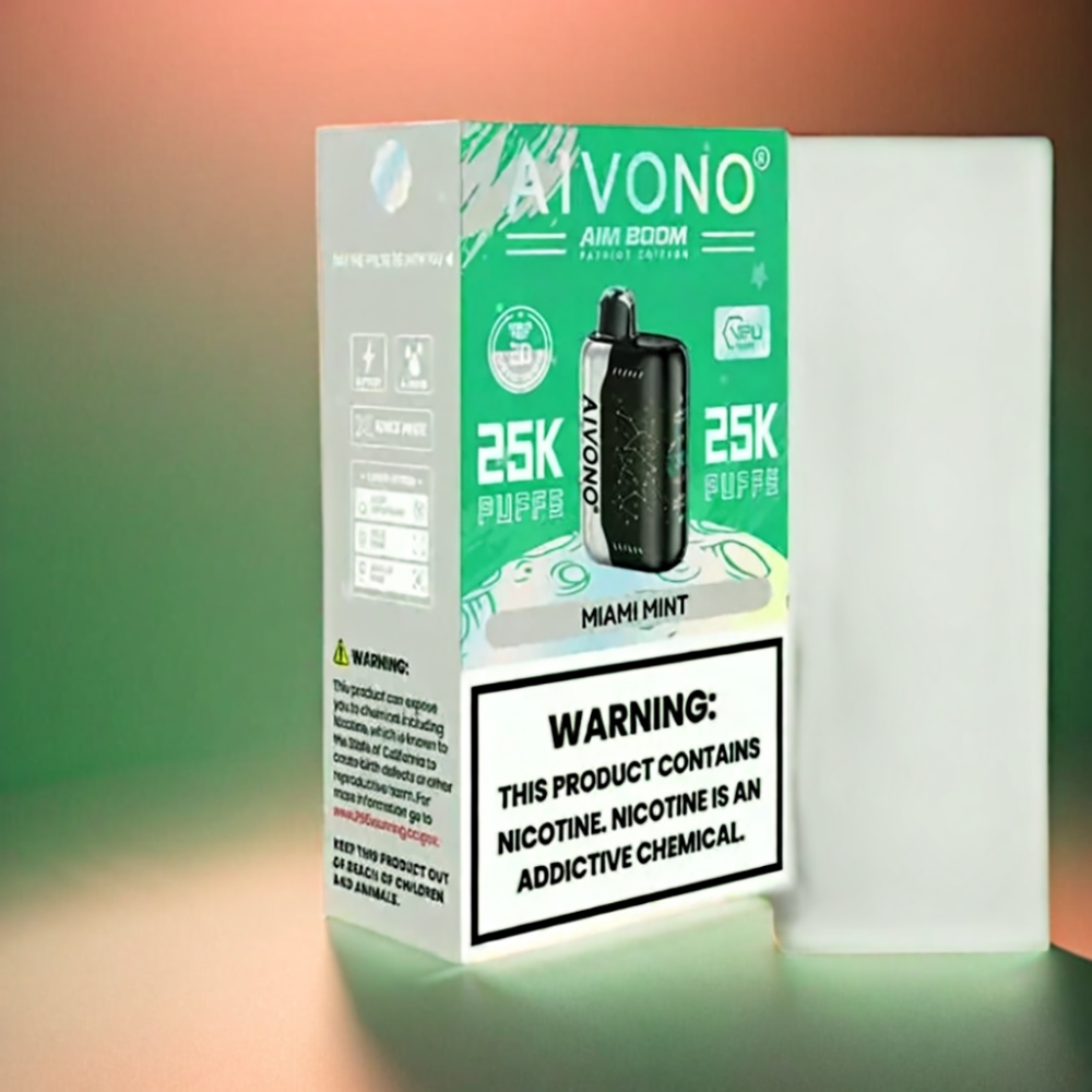 Aivono Aim Boom 25000 Puffs Disposable Vape Miami Mint
