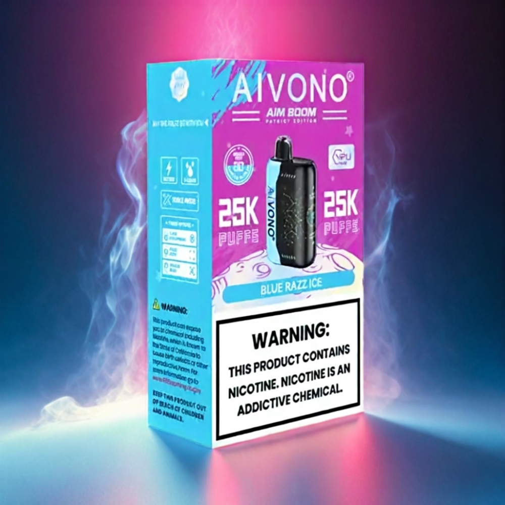 Aivono Aim Boom 25000 Puffs Vape - Blue Razz Ice