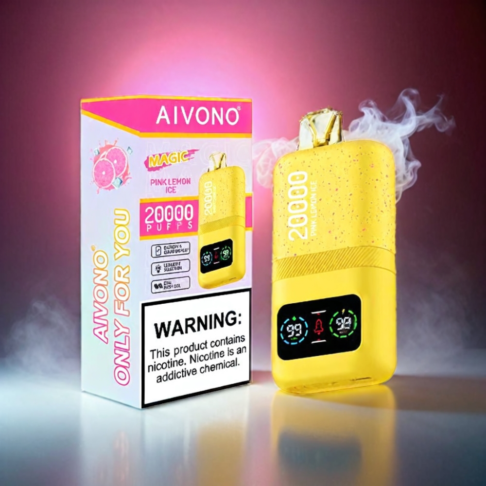 Aivono Aim Magic 20000 Puffs Disposable Vape - Pink Lemon Ice
