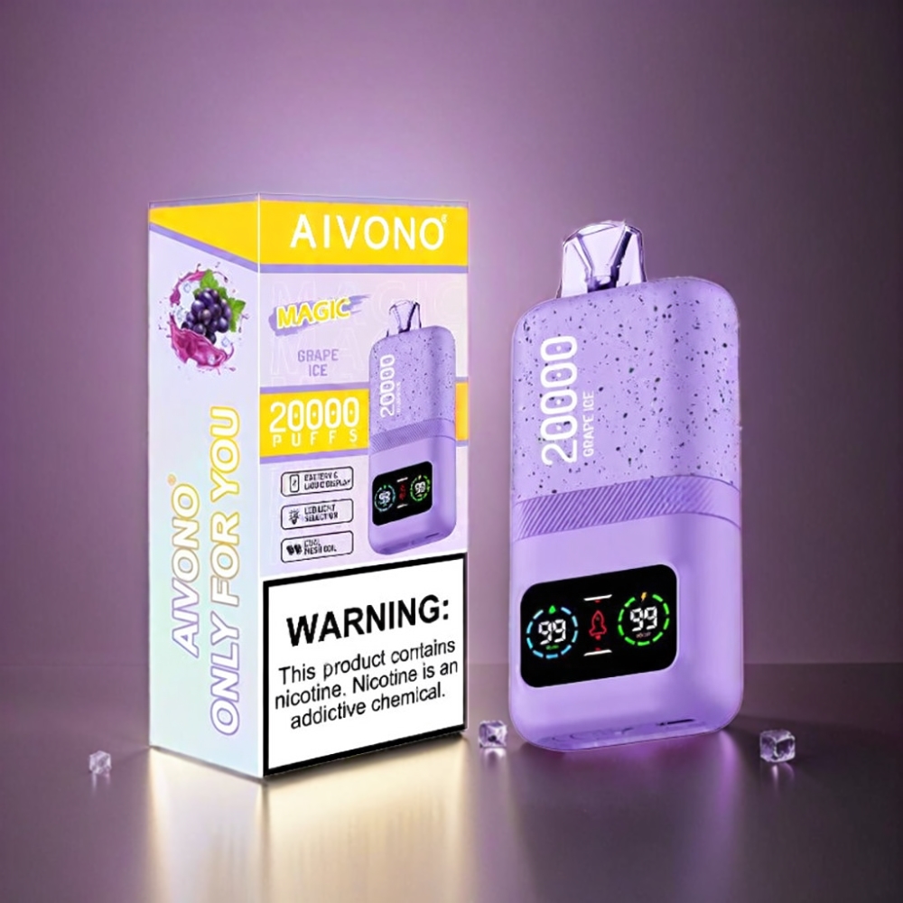 Aivono Aim Magic 20000 Puffs Vape - Grape Ice