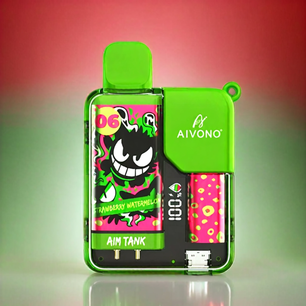 Aivono Aim Tank 9500 Puffs Strawberry Watermelon Vape
