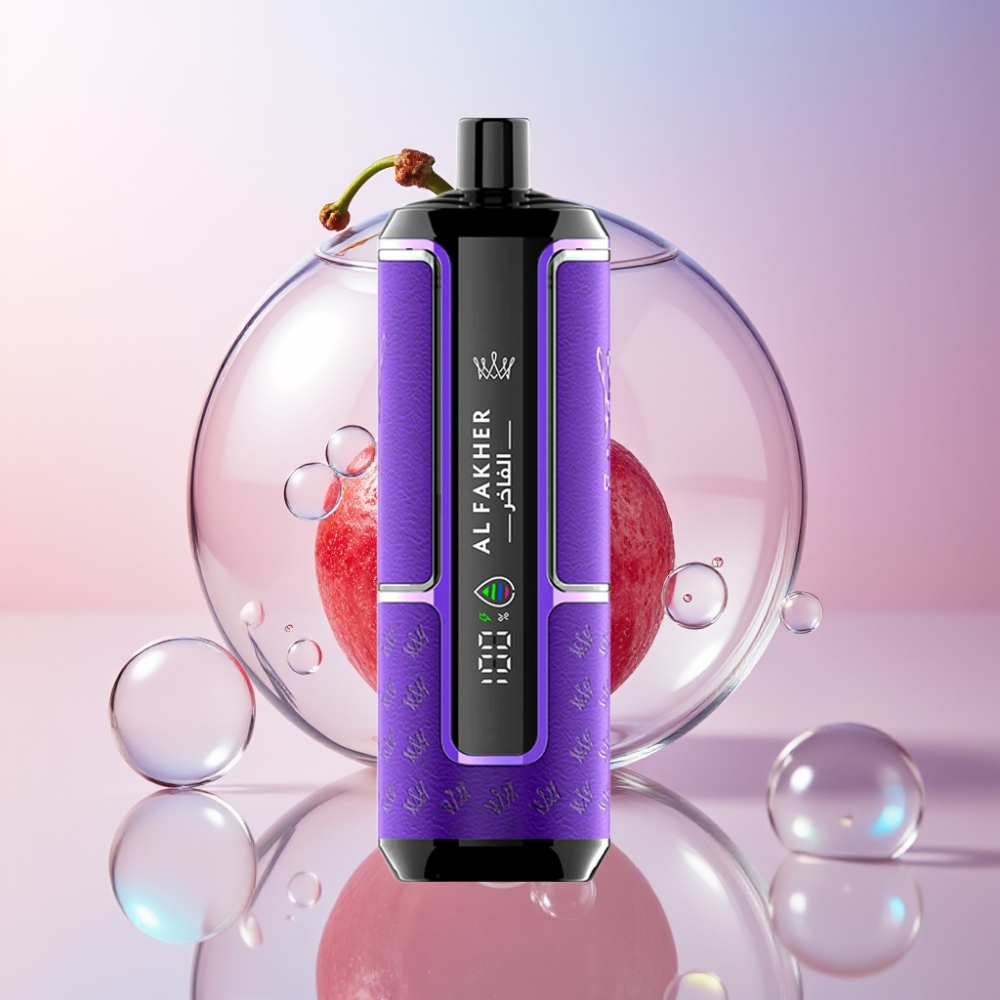 Al Fakher Crown Bar 15K Hypermax Disposable Vape Kit 22ml 15000 Puffs Australia Wholesale Cherry Fiesta