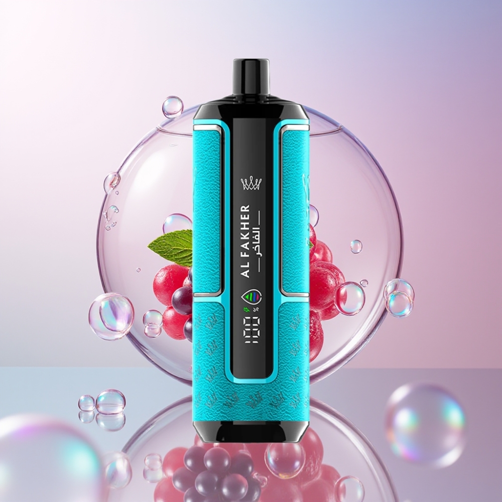 Al Fakher Crown Bar 15K Hypermax Disposable Vape Kit 22ml 600mAh Type-C Australia Wholesale Blackcurrant Mint