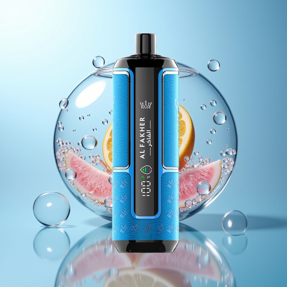 Al Fakher Crown Bar 15K Hypermax Disposable Vape Kit 22ml 600mAh Type-C Australia Wholesale Blue Ocean