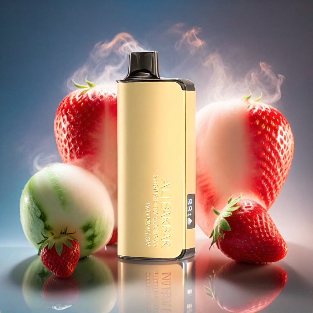 Alibarbar Ingot 9000 Puffs Vape - Strawberry Coconut Watermelon