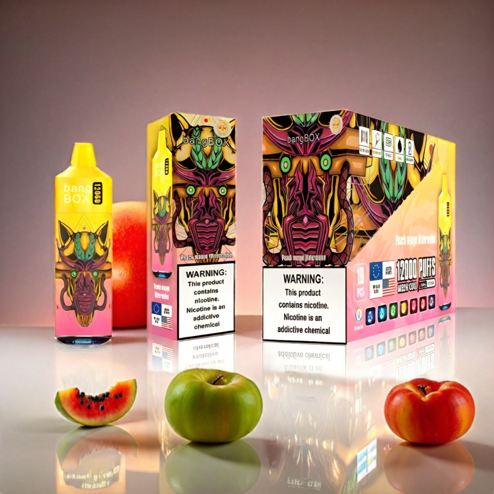 Bang Box 12000 Puffs Peach Mango Watermelon Disposable Vape