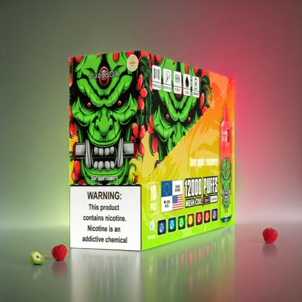 Bang Box 12000 Puffs Sour Apple Raspberry Vape