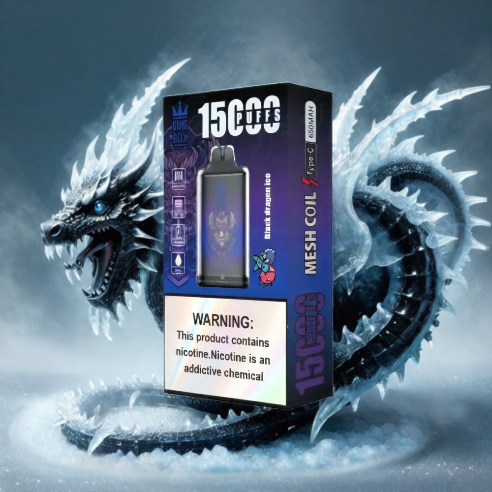 Bang Box 15000 Puffs Vape - Black Dragon Ice