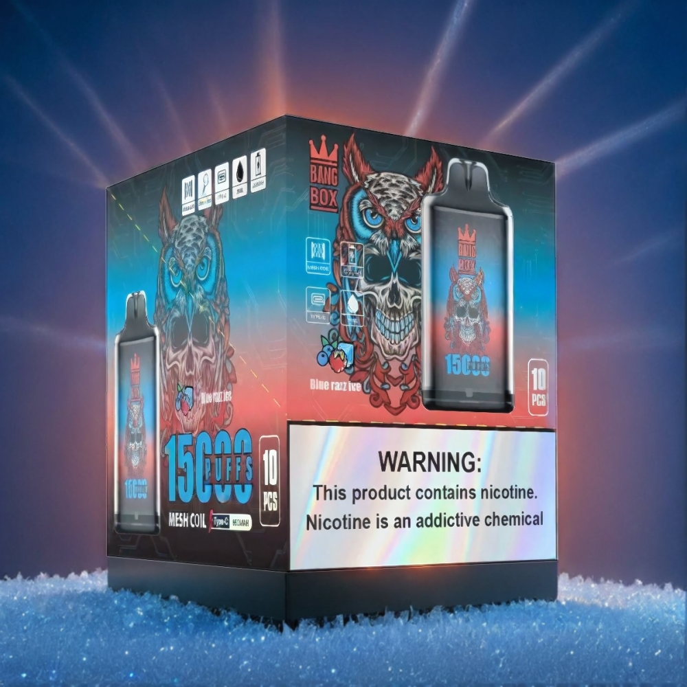 Bang Box 15000 Puffs Vape - Blue Razz Ice