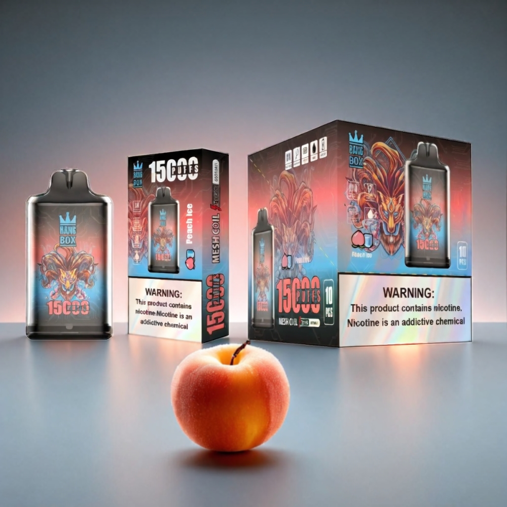 Bang Box 15000 Puffs Vape - Peach Ice