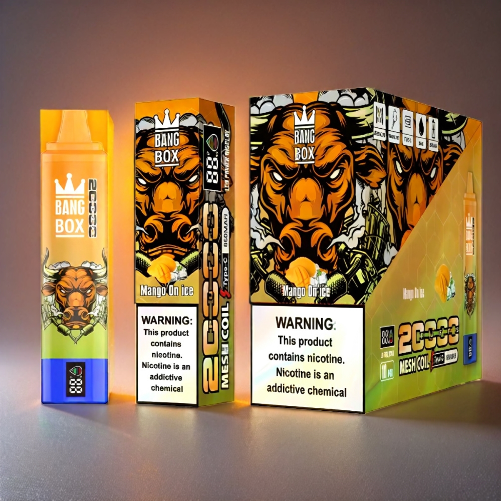 Bang Box 20000 Puffs Mango On Ice