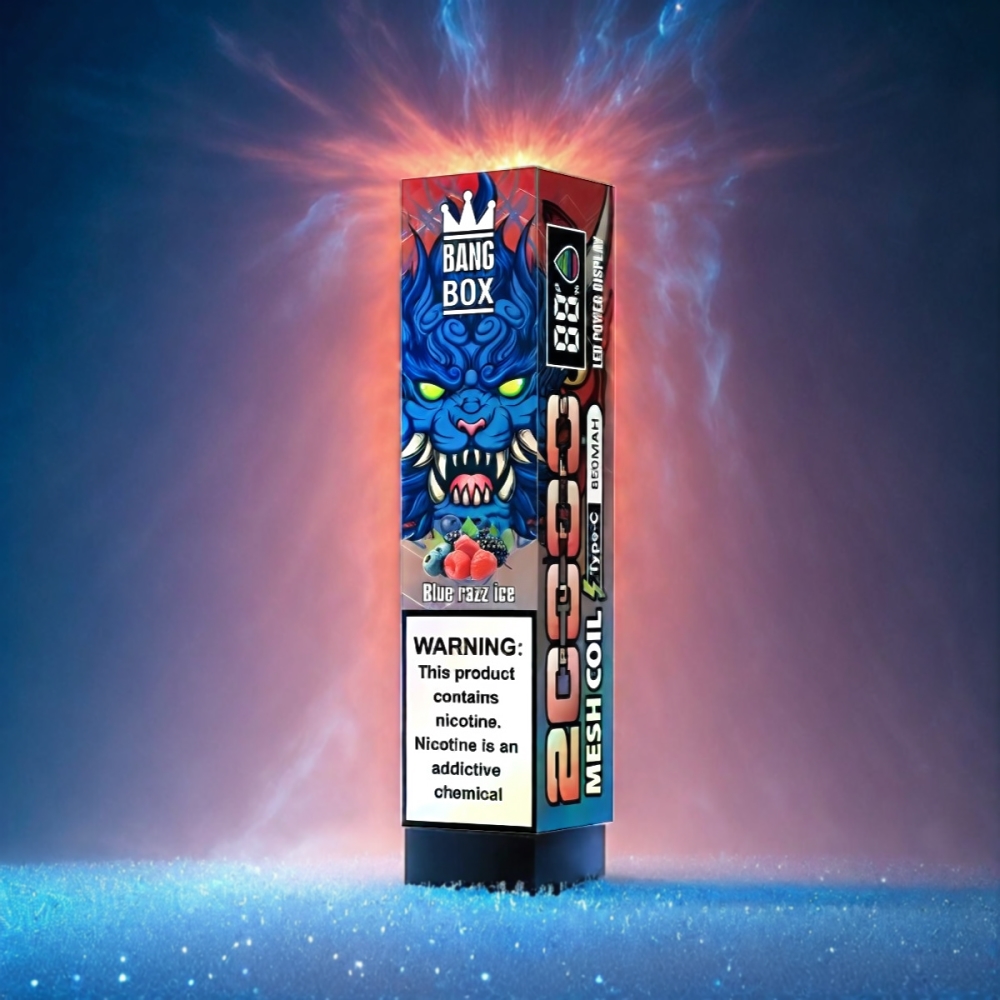 Bang Box 20000 Puffs Vape - Blue Razz Ice