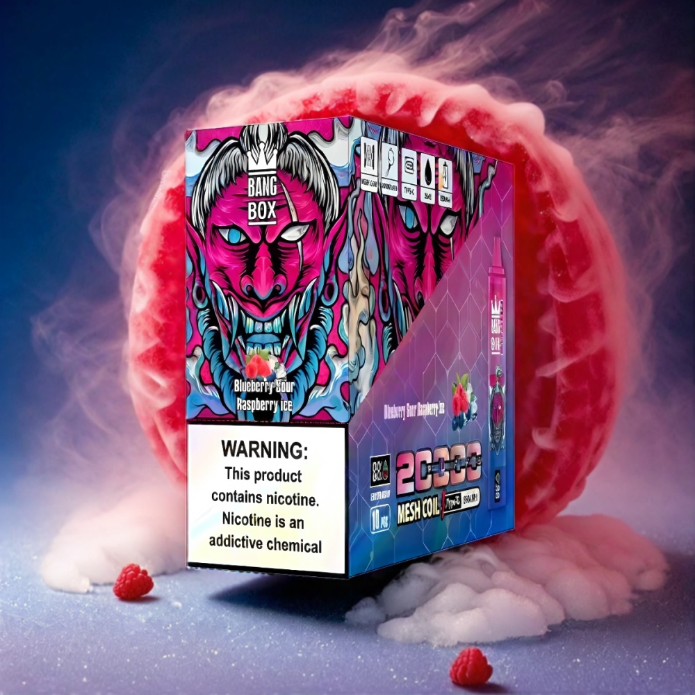 Bang Box 20000 Puffs Vape - Blueberry Sour Raspberry Ice