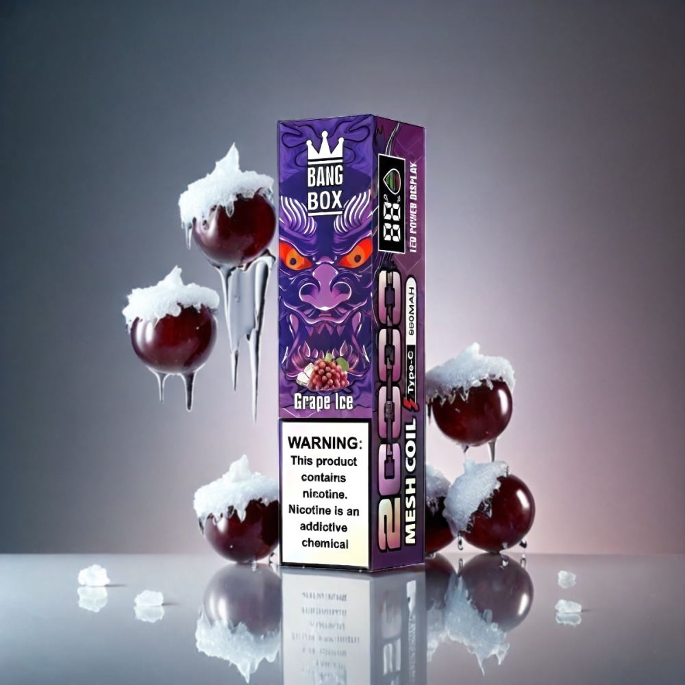 Bang Box 20000 Puffs Vape - Grape Ice