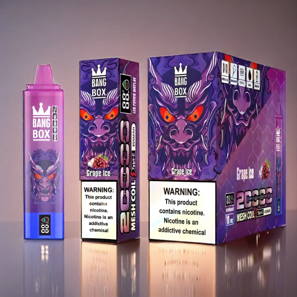 Bang Box 20000 Puffs Vape - Grape Ice