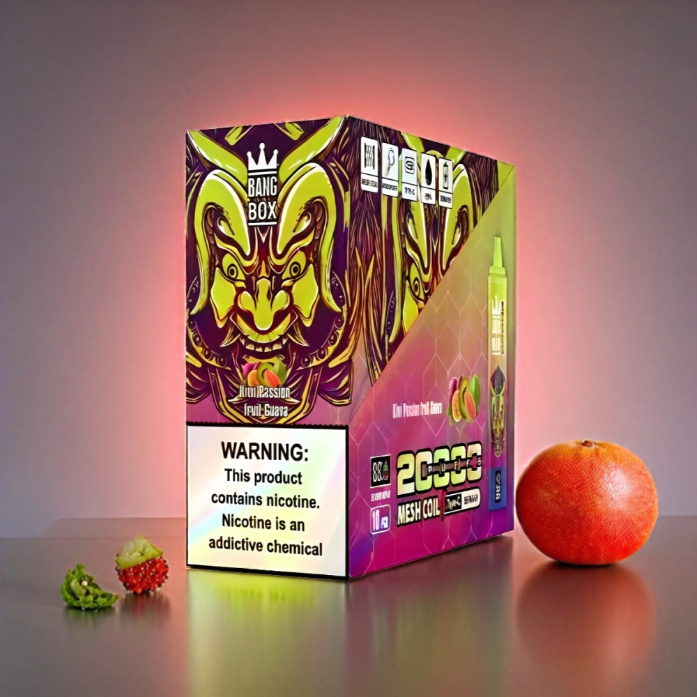 Bang Box 20000 Puffs Vape - Kiwi Passion Fruit Guava