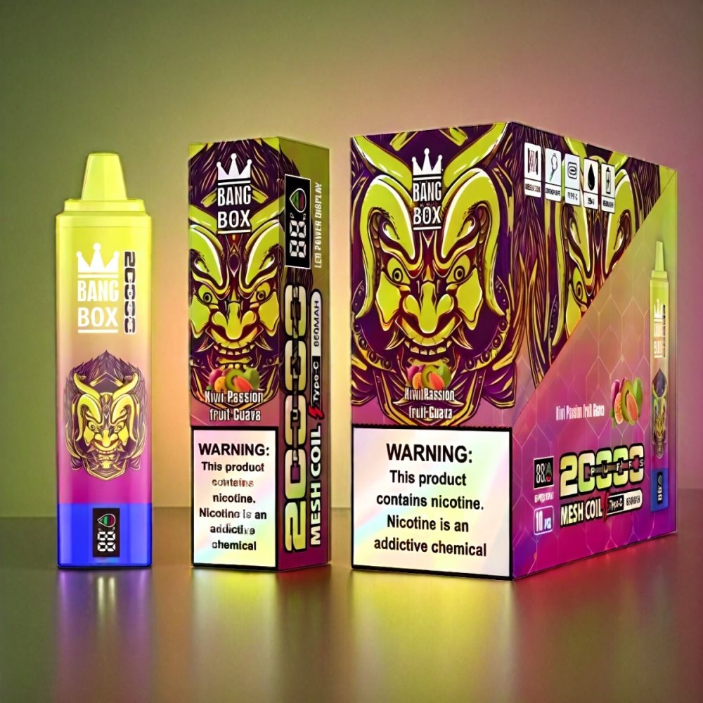 Bang Box 20000 Puffs Vape - Kiwi Passion Fruit Guava