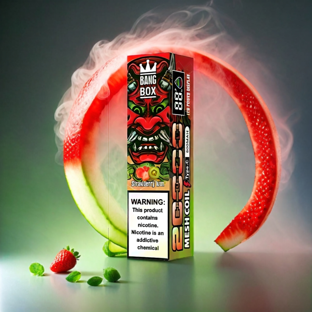 Bang Box 20000 Puffs Vape - Strawberry Kiwi