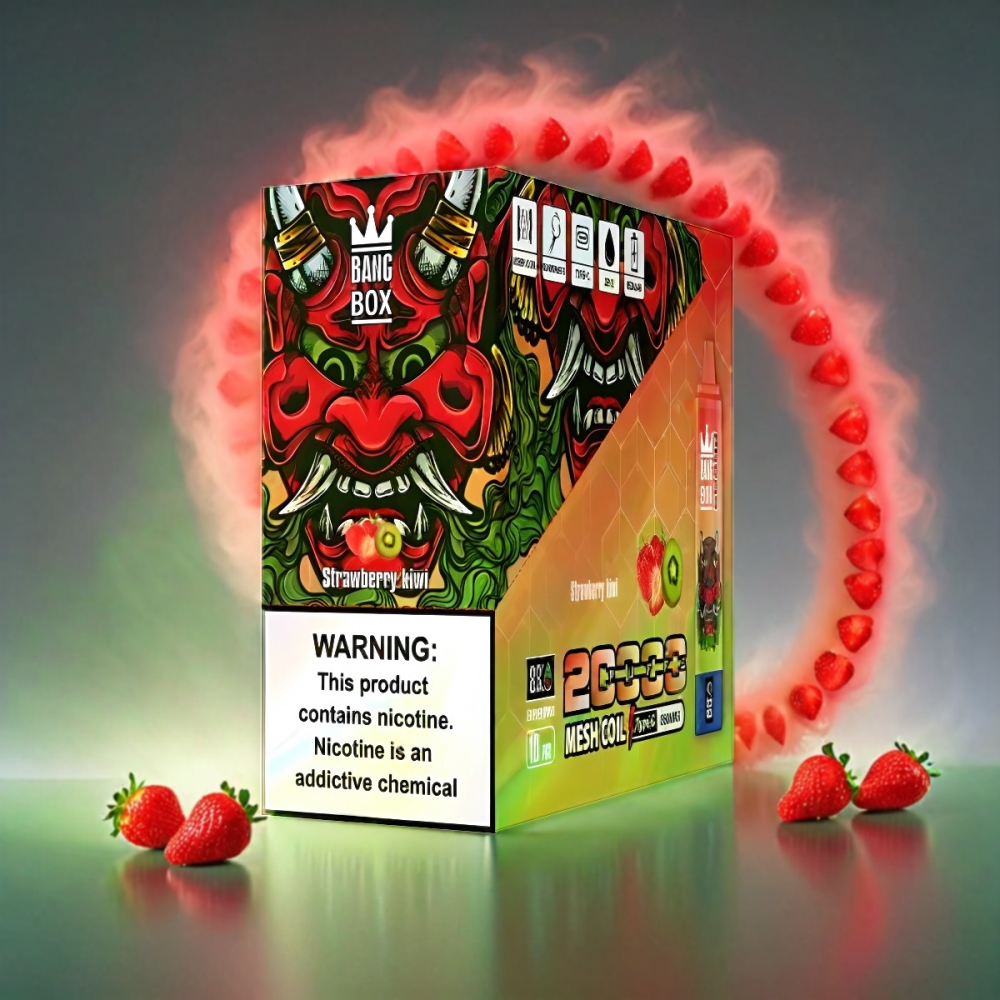Bang Box 20000 Puffs Vape - Strawberry Kiwi