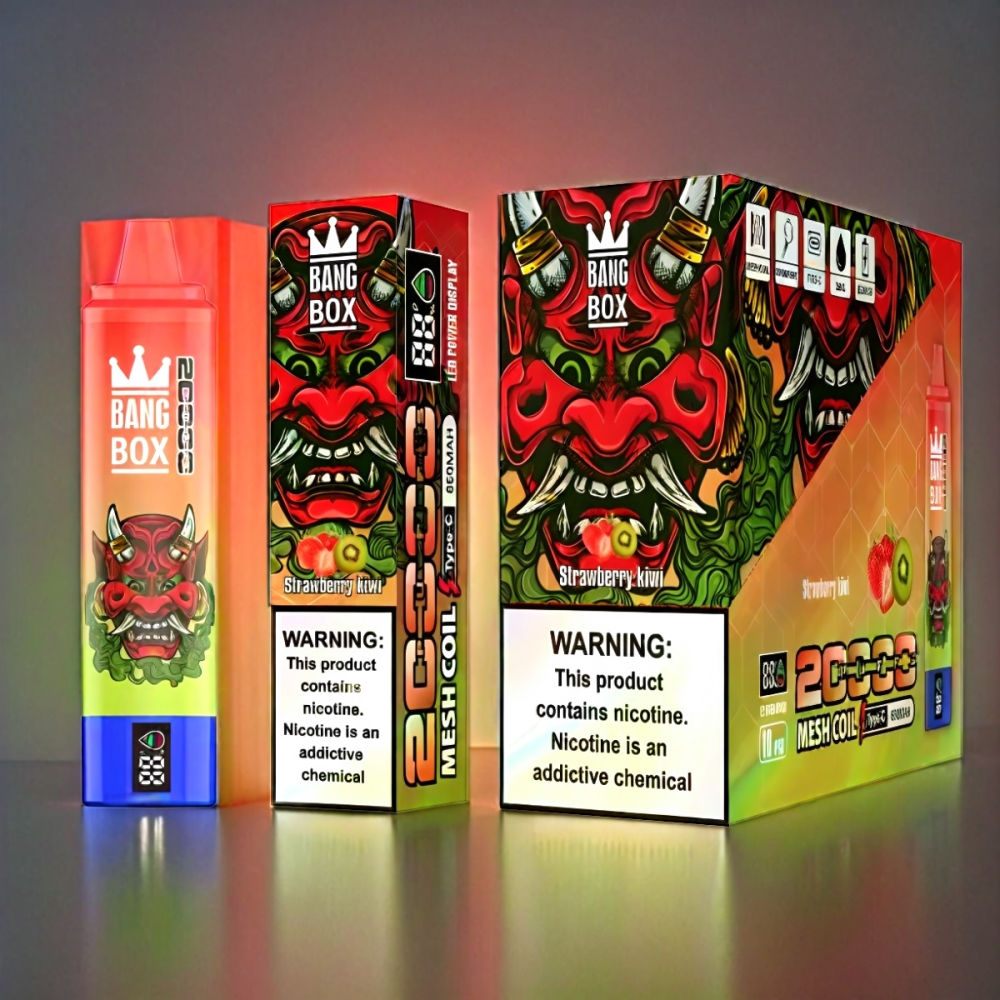 Bang Box 20000 Puffs Vape - Strawberry Kiwi