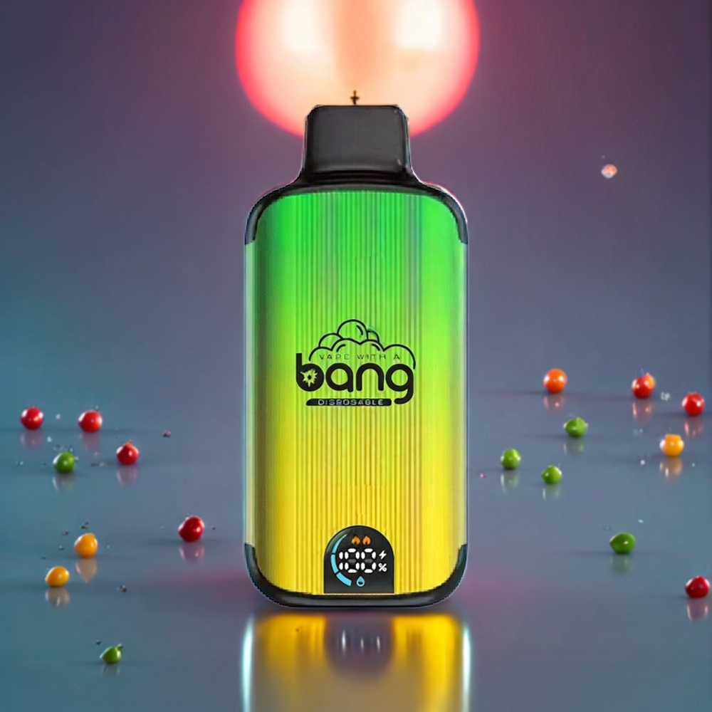 Australia Wholesale Bang 20000 Puffs Disposable Vape – 13400mAh Battery, Dual Mesh Coil, Smart Screen (Mint)
