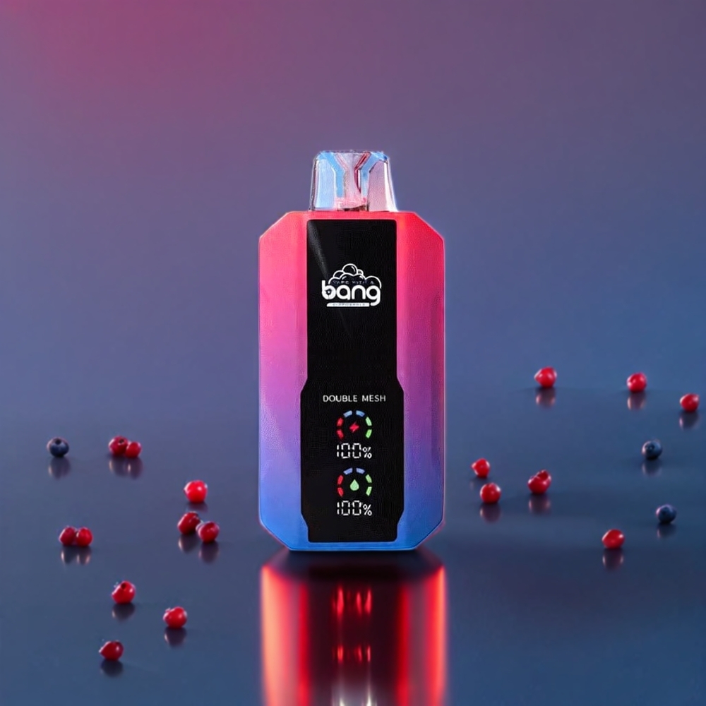 Australia Wholesale Bang 25000 Puffs Disposable Vape – 30ml E-liquid, 650mAh Battery, Type-C Charging (Blueberry Raspberry)