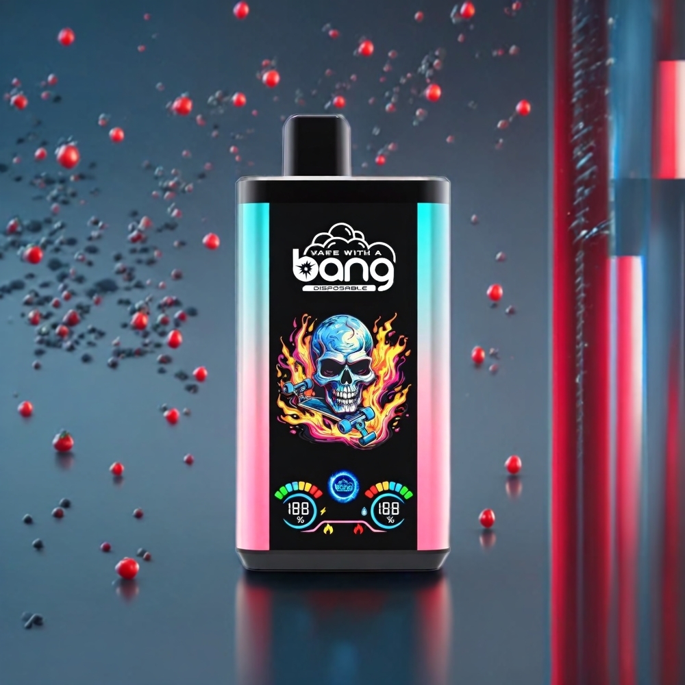 Australia Wholesale Bang 30K Pro 30000 Puffs Disposable Vape – 36mL Dual-Flavor System (Watermelon & Blueberry Mint)