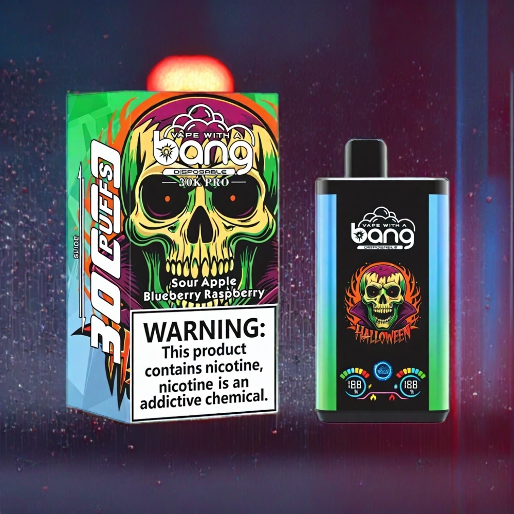 Australia Wholesale Bang 30K Pro 30000 Puffs Disposable Vape – Dual-Flavor (Sour Apple & Blueberry Raspberry) | 36ml E-Liquid, 550mAh Battery