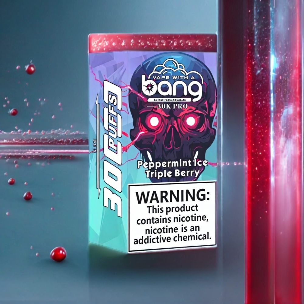 Bang 30K Pro 30000 Puffs Australia Wholesale - 36ml Dual-Flavor (Peppermint Ice & Triple Berry)