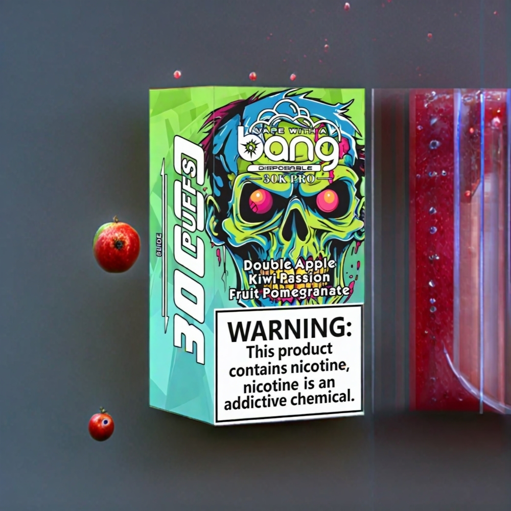 Bang 30K Pro 30000 Puffs Australia Wholesale – Dual-Flavor System, 36mL E-Liquid, 550mAh Battery (0%-5% Nicotine)