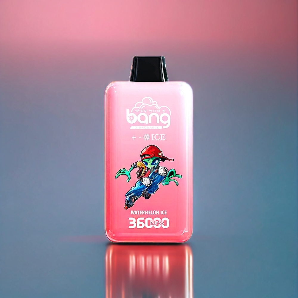 Bang 36000 Ice Level Disposable Device – 36000 Puffs | 36ml | Australia Wholesale (Watermelon Ice)