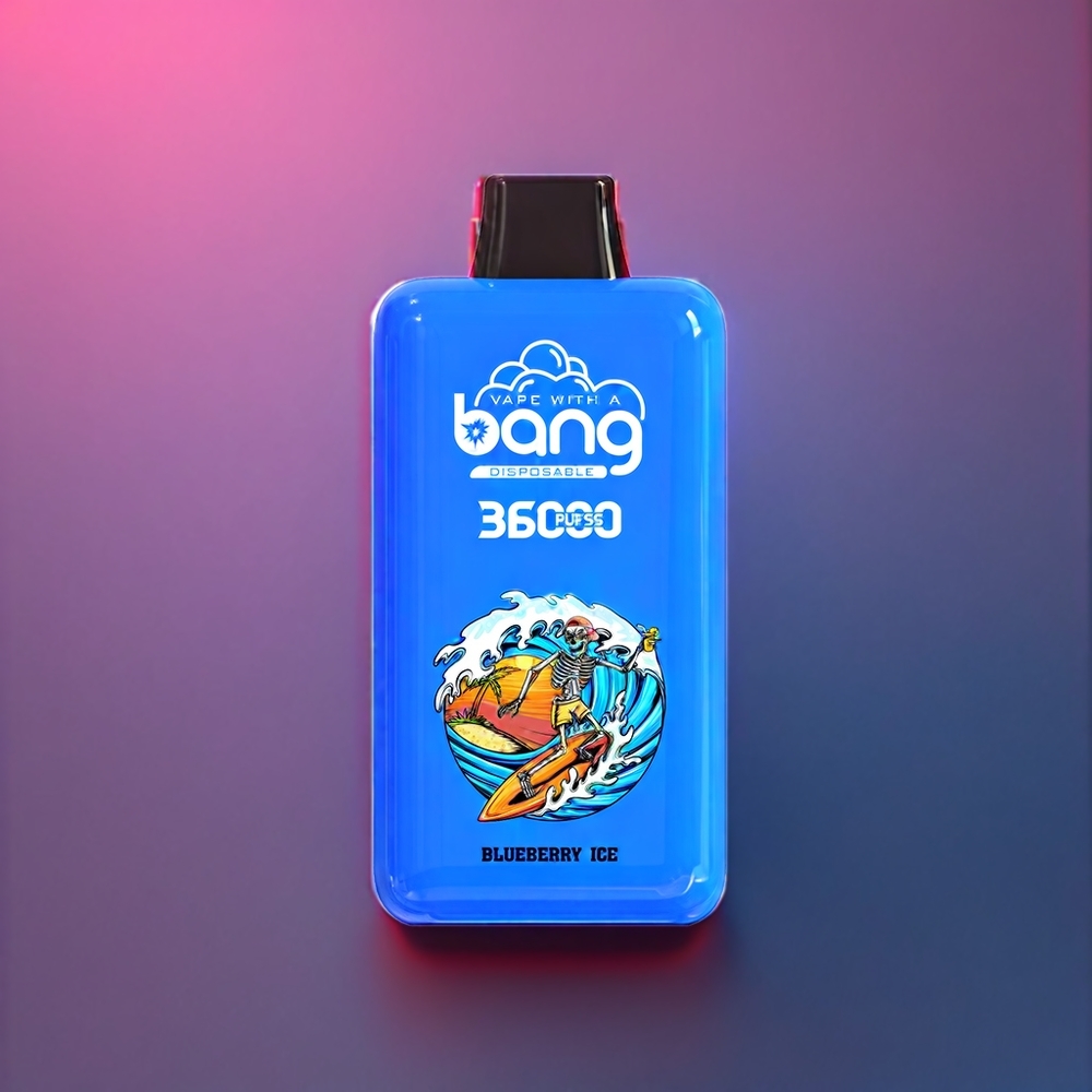 Australia Wholesale Bang 36000 Power Disposable Vape – 36mL/36000 Puffs, 850mAh Battery (Blueberry Ice)