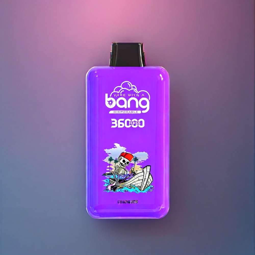Bang 36000 Power Disposable Vape – 36ml | 36000 Puffs | 850mAh (Australia Wholesale) – Grape Ice