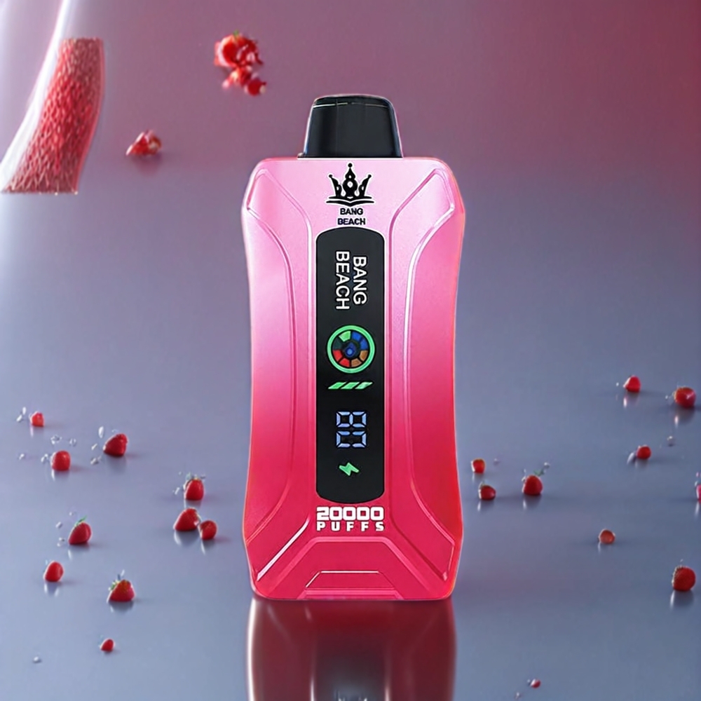 Australia Wholesale Bang Beach 20000 Puffs Disposable Vape – 35mL E-Liquid, 650mAh Battery, Smart Screen
