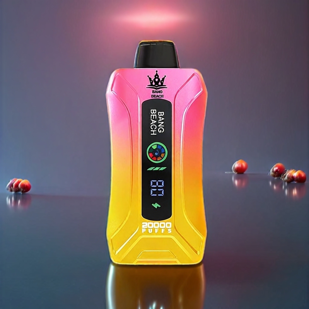 Bang Beach 20000 Puffs Disposable Vape (35mL, 650mAh) – Peach Mango | Australia Wholesale