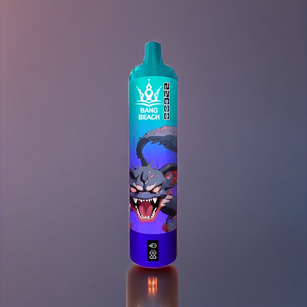 Bang Beach 22000 Puffs Disposable Vape – 36mL | 650mAh | Grape Ice | Australia Wholesale