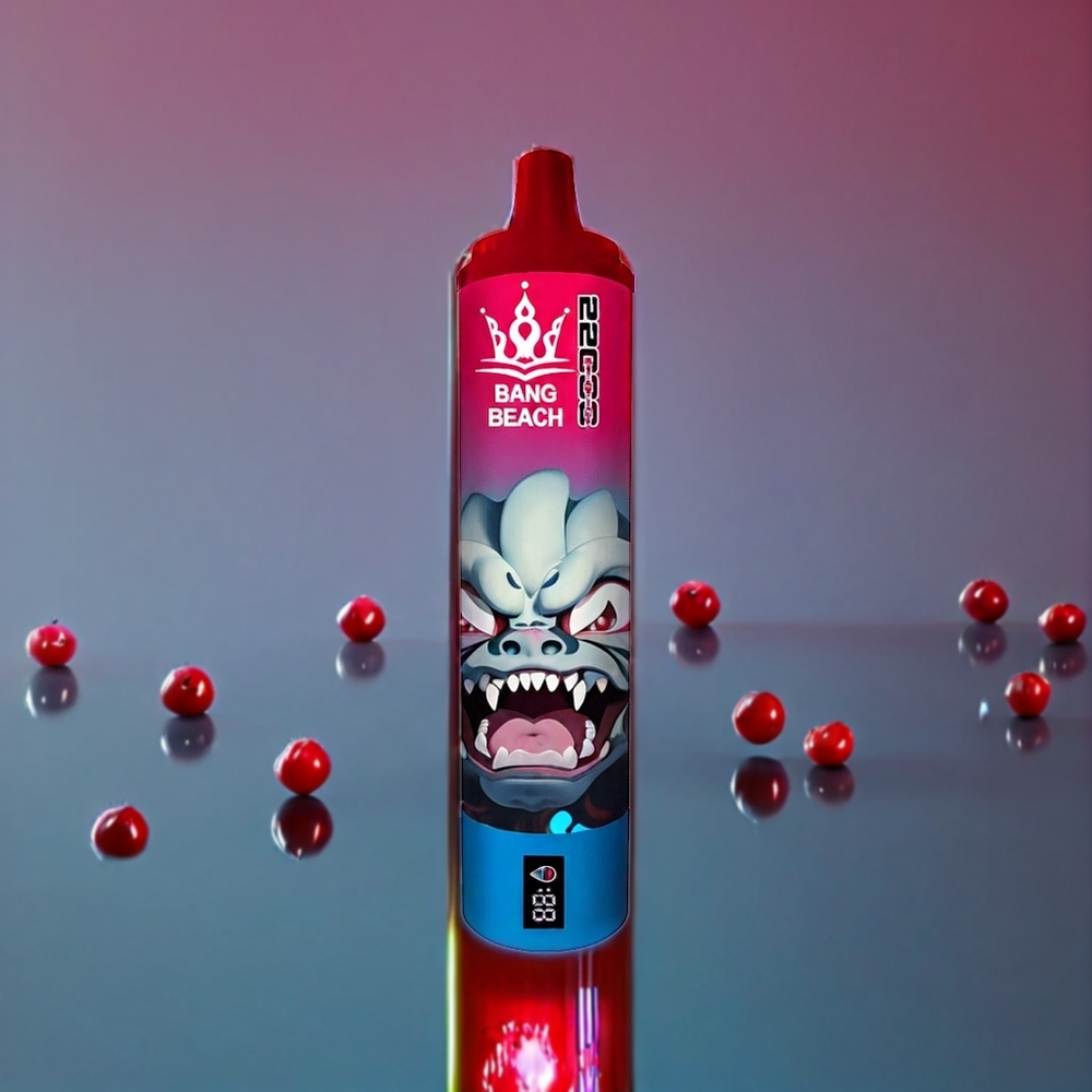 Bang Beach 22000 Puffs Disposable Vape – 36ml | 650mAh | Cherry Flavour | Australia Wholesale