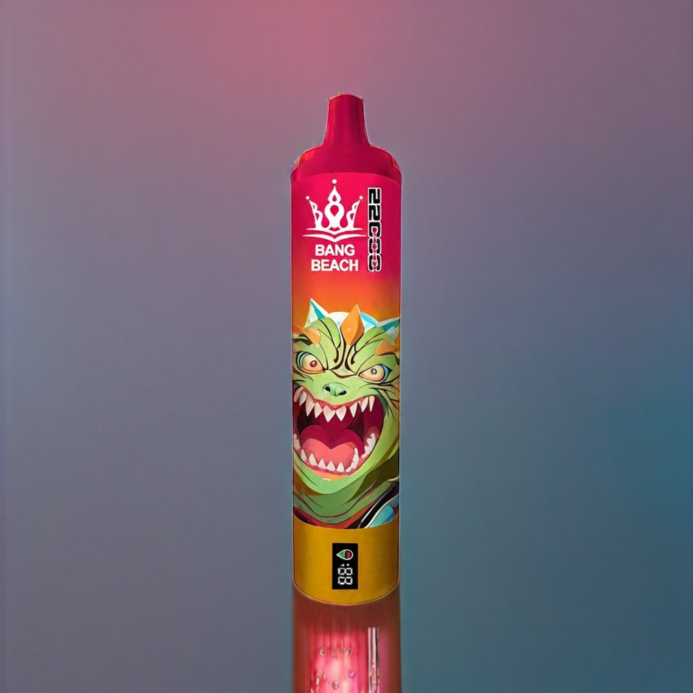 Bang Beach 22000 Puffs Disposable Vape – 36ml Peach Ice (0%-5% Nicotine) | Australia Wholesale