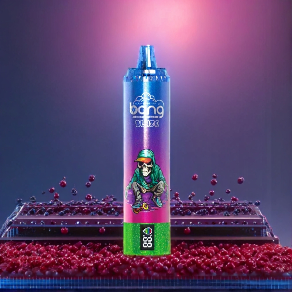 Australia Wholesale Bang Blaze Tornado 20000 Puffs Disposable Vape – Blueberry Raspberry, Type-C Charging, Customizable Airflow (0%-5% Nicotine)