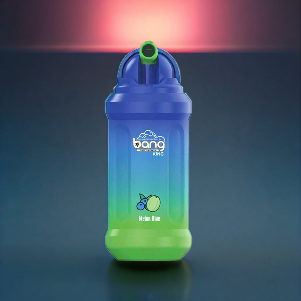 Bang King 12000 Puffs | 23ml E-Liquid | 650mAh Battery | Mesh Coil 1.2Ω | Australia Wholesale | Melon Blue