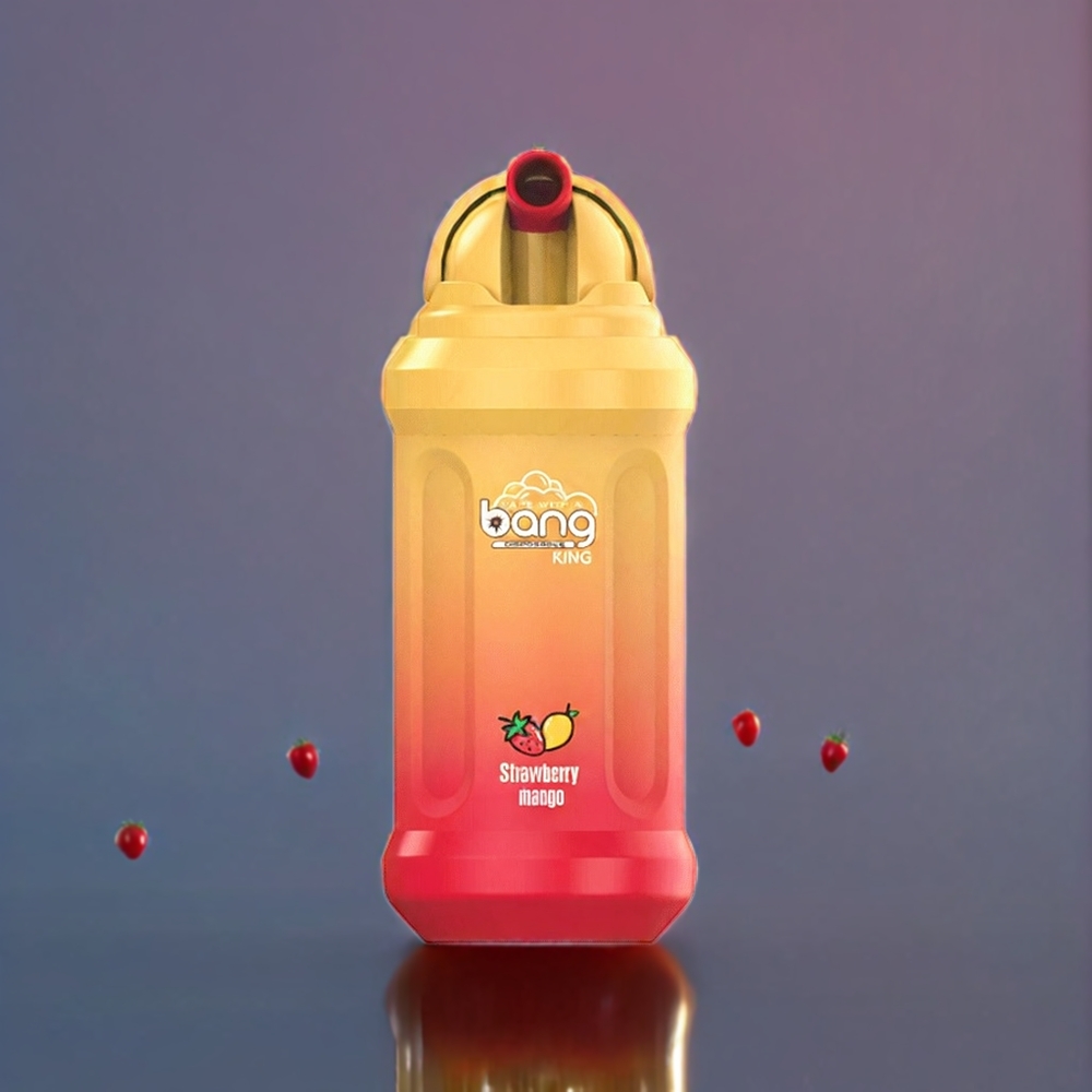 Bang King 12000 Puffs | 23ml E-Liquid | 650mAh Battery | Strawberry Mango | Australia Wholesale