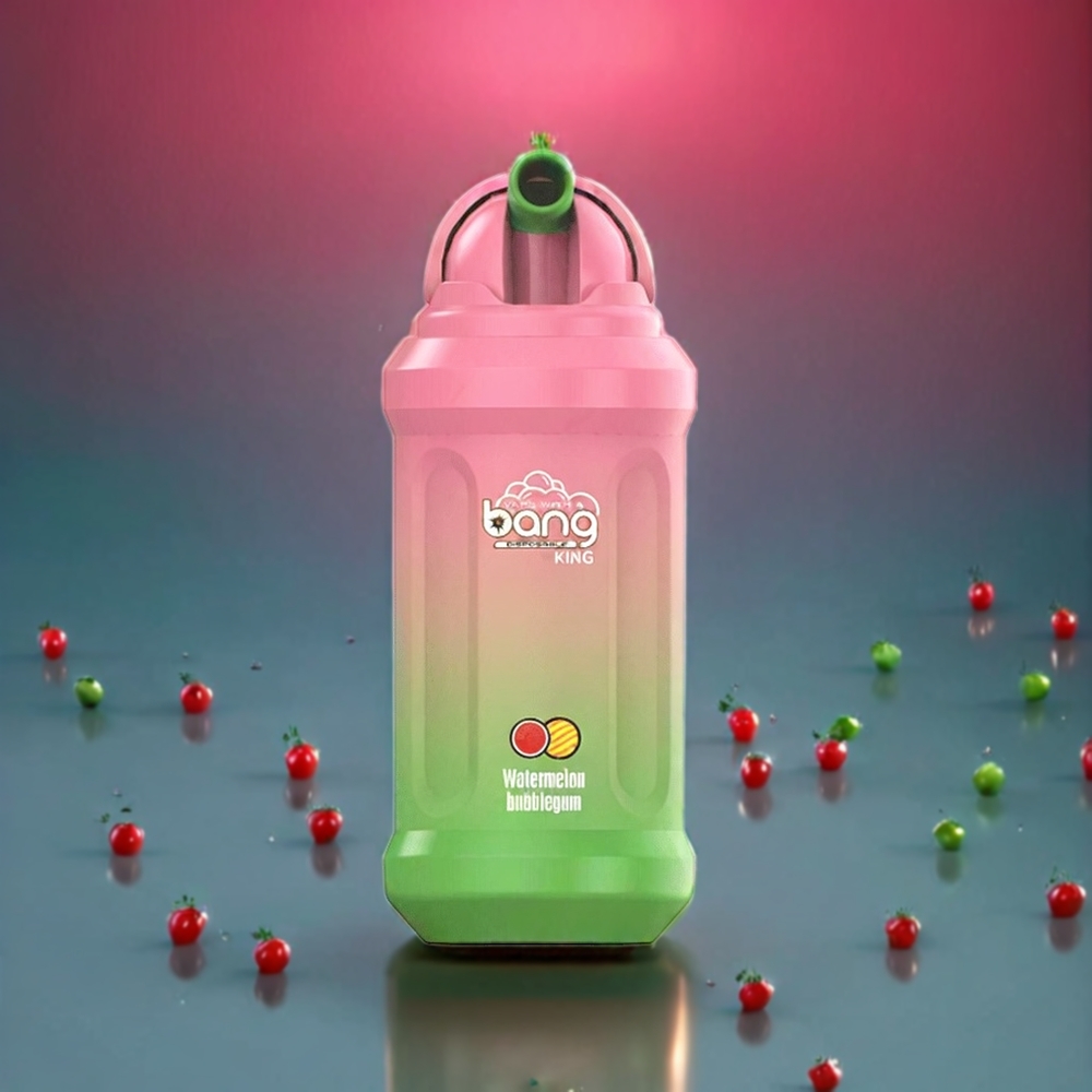 Bang King 12000 Puffs Australia Wholesale – 23mL E-Liquid, 650mAh Battery, Mesh Coil (Watermelon Bubblegum)