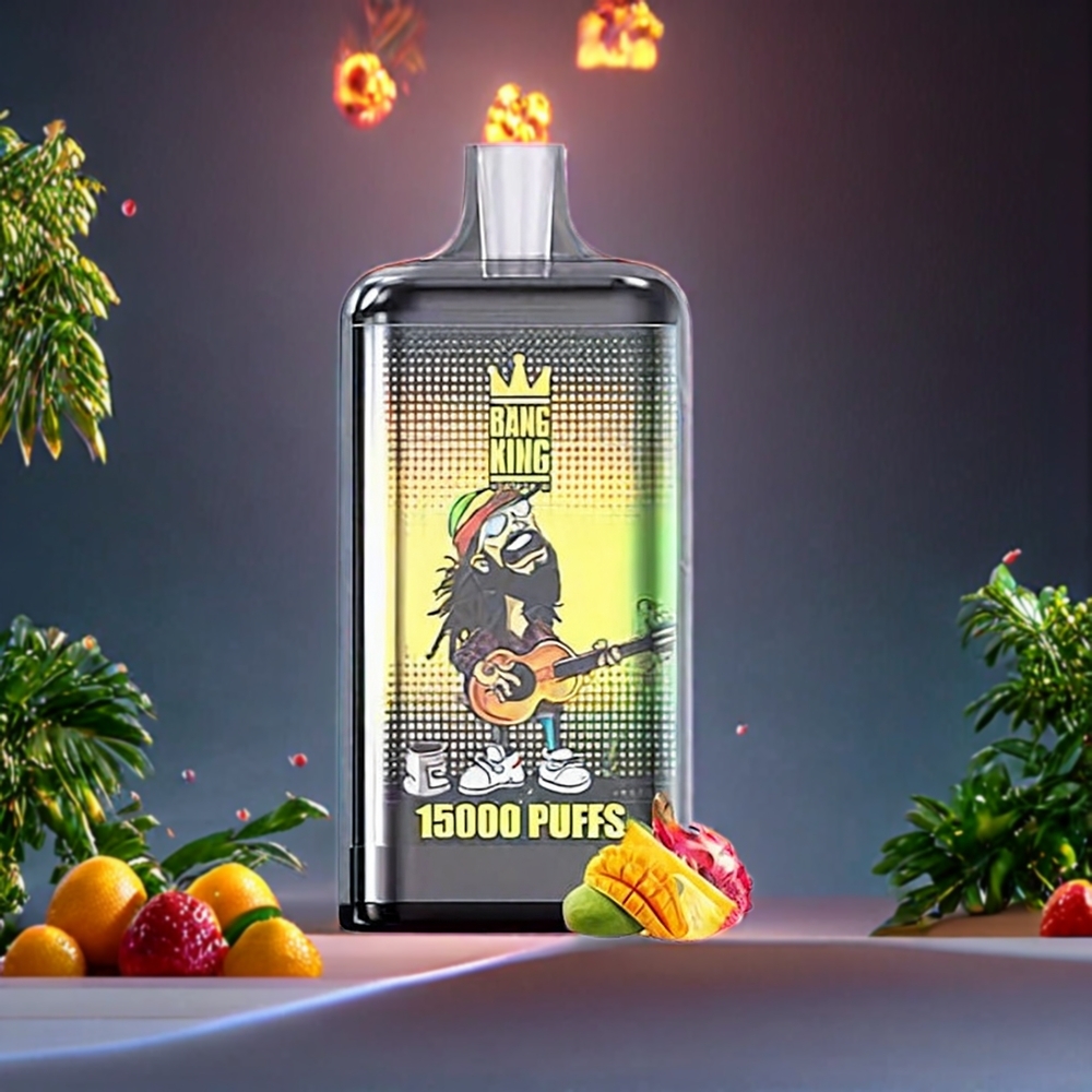 Bang King 15000 Puffs Disposable Vape – 21ml Tropical Fruit (0-5% Nicotine) | Australia Wholesale