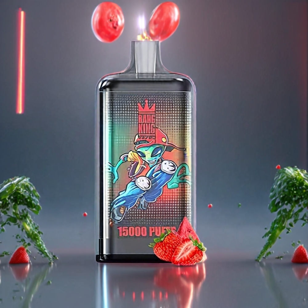 Bang King 15000 Puffs Disposable Vape – Strawberry Watermelon, 21mL E-Liquid, 550mAh (Australia Wholesale)